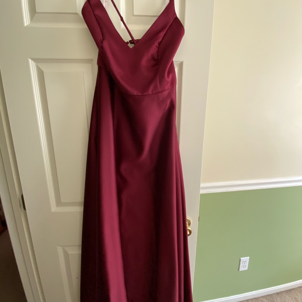 David’s Bridal bridesmaid dress